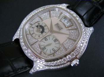 Piaget EMPERADOR COUSSIN WHITE GOLD DIAMONDS LIMITED ED