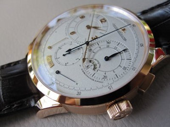 Jaeger Le Coultre DUOMETRE A CHRONOGRAPH PINK GOLD ROSE GOLD