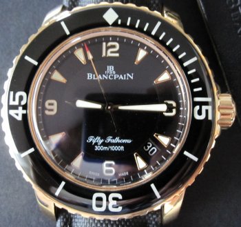 Blancpain FIFTY FATHOMS AUTOMATIC ROSE GOLD