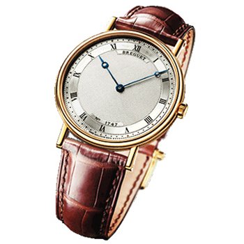 Breguet CLASSIQUE AUTOMATIC YELLOW GOLD BROWN STRAP