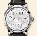 A. Lange & Soehne LANGE 1 WEISSGOLD SILBERNES ZIFFERBLATT