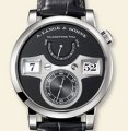 A. Lange & Soehne LANGE ZEITWERK WEISSGOLD SCHWARZES ZIFFERBLATT