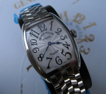 Franck Muller CINTREE CURVEX STEEL QUARZ