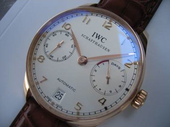 IWC PORTUGIESER AUTOMATIC PINKGOLD , ROTGOLD