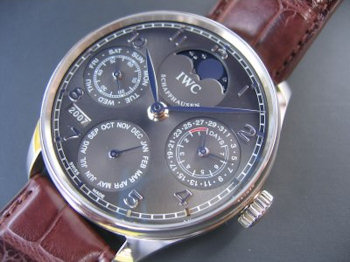 IWC PORTUGIESER PERPETUAL CALENDAR WEISSGOLD