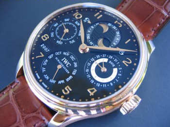IWC PORTUGIESER PERPETUAL CALENDAR PINK GOLD