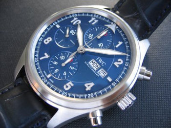 IWC FLIEGERUHR CHRONO LAUREUS SPORT 