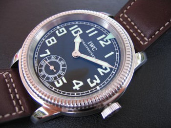 IWC VINTAGE COLLECTION FLIEGERUHR HANDAUFZUG STAHL