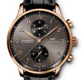 IWC PORTUGIESER ROTGOLD ANTHRAZIT ZIFFERBLATT