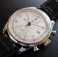 IWC PORTUGIESER CHRONOGRAPH CLASSIC STEEL WHITE DIAL