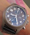 IWC FLIEGERUHR CHRONOGRAPH LAST FLIGHT TITANIUM BROWN