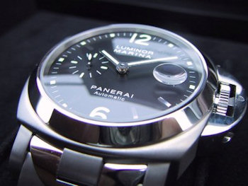 Officine Panerai LUMINOR MARINA AUTOMATIC TITAN STAHL PAM 165