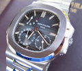 Patek Philippe NAUTILUS, STAHL, MONDPHASE, MOONPHASE