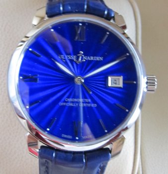 Ulysse Nardin CLASSICO STEEL BLUE DIAL BLUE ENAMEL DIAL