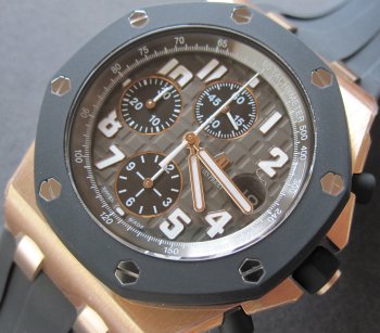 Audemars Piguet ROYAL OAK OFFSHORE PINKGOLD, BLACK, SCHWARZ