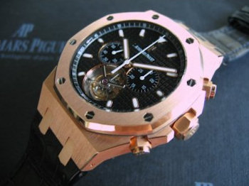 Audemars Piguet ROYAL OAK TOURBILLON PINK GOLD ROSE GOLD BLACK