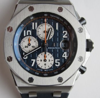 Audemars Piguet ROYAL OAK OFFSHORE STEEL BLUE DIAL