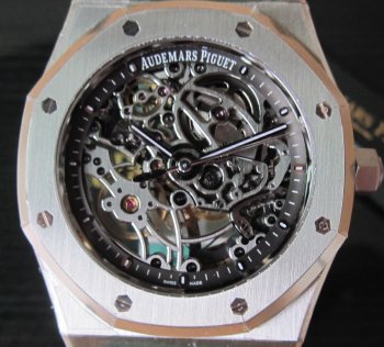 Audemars Piguet ROYAL OAK SKELETON SELFWINDING STEEL