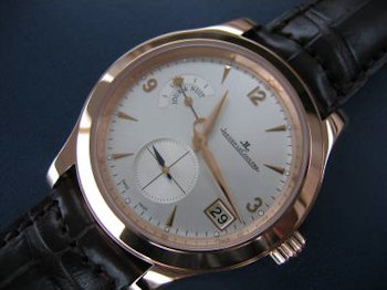 Jaeger Le Coultre MASTER HOMETIME PINK GOLD ROTGOLD