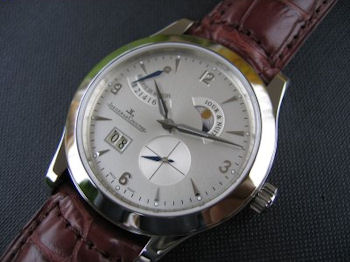 Jaeger Le Coultre MASTER EIGHT DAYS STEEL CROCO