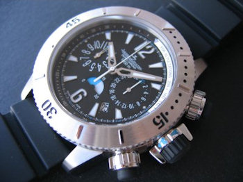 Jaeger Le Coultre MASTER COMPRESSOR DIVING CHRONOGRAP TITANIUM