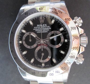 Rolex OYSTER PERPETUAL COSMOGRAPH DAYTONA STEEL BLACK 