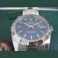 Rolex TURN-O-GRAPH STAHL STEEL BLAU