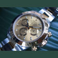 Rolex DAYTONA STEEL GOLD CHAMPAGNE DIAL