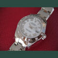 Rolex LADY-DATEJUST PEARLMASTER WHITE GOLD WHITE DIAL