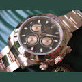 Rolex COSMOGRAPH DAYTONA PINK GOLD BLACK DIAL 