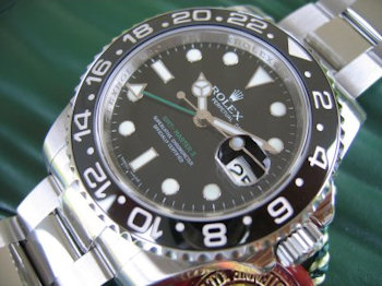 Rolex GMT-MASTER II STEEL CASE, CERAMIC BEZEL