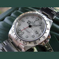 Rolex EXPLORER II STAHL WEISSES ZIFFERBLATT, WHITE DIAL