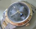 Rolex DATEJUST II STEEL GOLD GREY DIAL