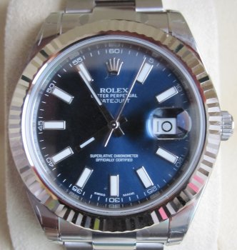 Rolex DATEJUST II BLUE DIAL