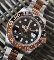 Rolex GMT-MASTER II BLACK BROWN BEZEL STEEL ROSE