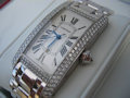 Cartier TANK AMERICAIN MOYEN MODEL WHITE GOLD 