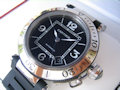 Cartier PASHA SEATIMER STEEL BLACK DIAL