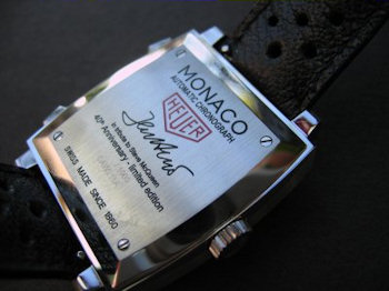 Tag Heuer MONACO CHRONOGRAPH LEFT HAND 40 YEARS ANNIVERSARY 