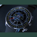 Arnold & Son LONGITUDE II BLACK / BLUE ICE STEEL RUBBER