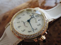Breguet MARINE GELBGOLD WHITE RUBBER STRAP