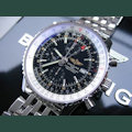 Breitling NAVITIMER WORLD STEEL STEEL BLACK DIAL