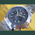 Breitling SKYRACER ANTHRACIT DIAL STEEL CASE STEEL BRACELET