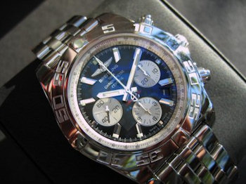 Breitling CHRONOMAT B01 STEEL, BLACK DIAL