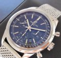 Breitling TRANSOCEAN CHRONOGRAPH STEEL STEEL BLACK DIAL