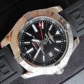 Breitling AVENGER II GMT STEEL RUBBER